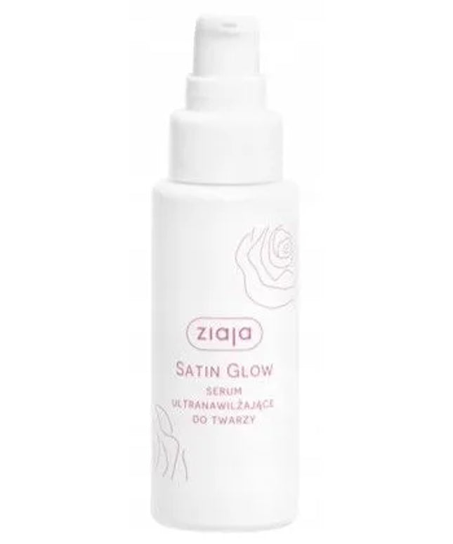 Ziaja, Satin Glow, itin drėkinantis veido serumas, 50 ml
