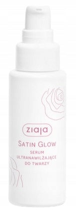 Ziaja, Satin Glow, itin drėkinantis veido serumas, 50 ml