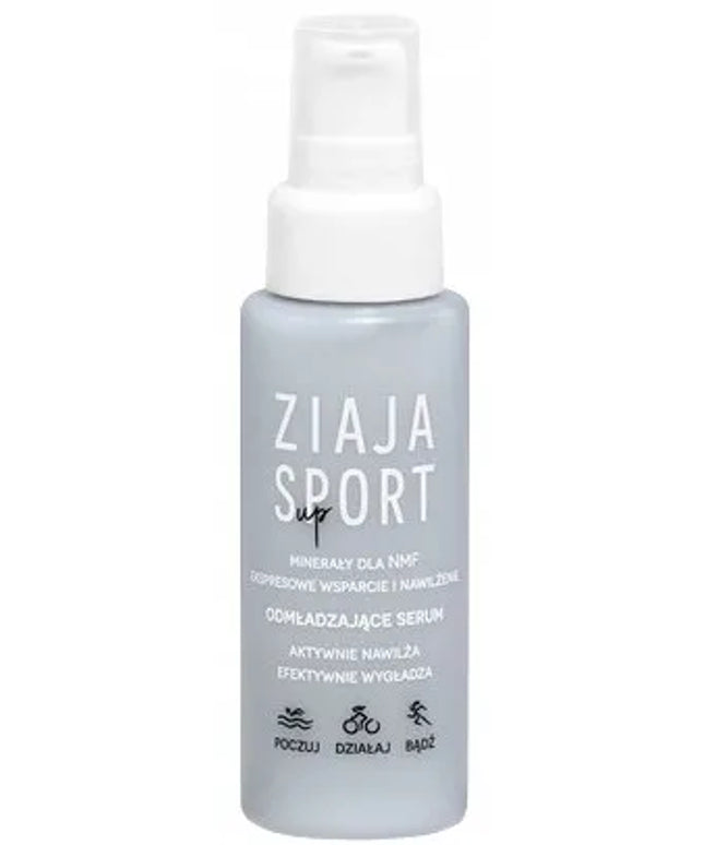 Ziaja Sport Up mineralinis jauninantis veido serumas, 50 ml
