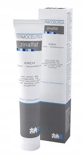 Zinalfat raminantis ir regeneruojantis kremas su cinku 50 ml