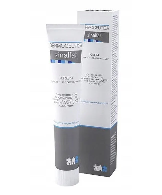 Zinalfat raminantis ir regeneruojantis kremas su cinku 50 ml