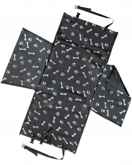 ZOOFARI automobilinis kilimėlis šunims L/XL, juodas 124 cm x 122 cm D44