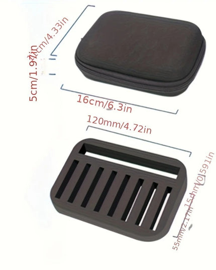 16 vnt. universalus žvejybinių sukamųjų blizgių rinkinys su dėklu – upėtakių, ešerių, lydekų žvejybai