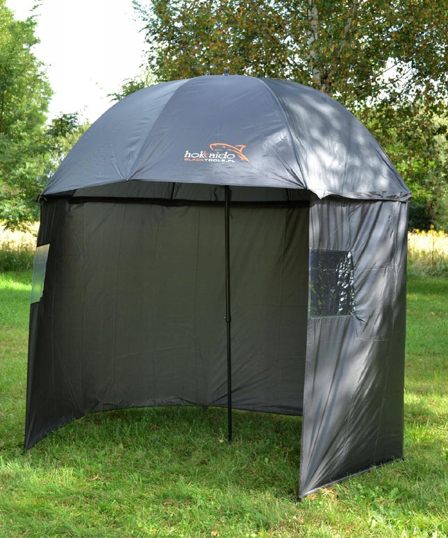 Žvejybos Skėtis su Šoninėmis Apsaugomis 220 cm Hokkaido Rinkinys