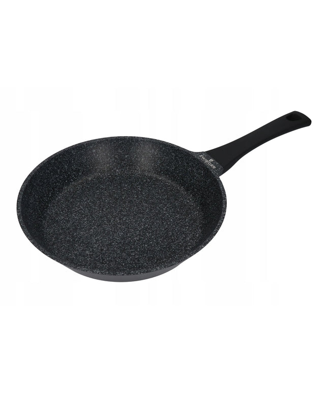 ZWIEGER granitinė keptuvė BLACK STONE 28 cm indukcinėms ir dujinėms viryklėms su GREBLON danga
