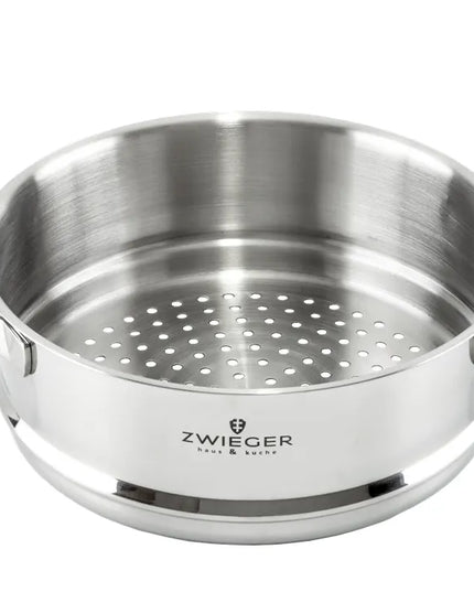 ZWIEGER KLASSIKER puodų rinkinys, 11 dalių, nerūdijantis plienas INOX, tinka dujinėms ir indukcinėms viryklėms