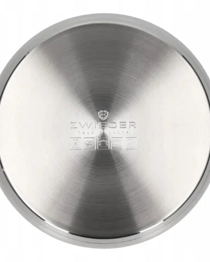ZWIEGER LOVRO puodų rinkinys, 8 dalys, indukcija, dujos, nerūdijantis plienas, Inox