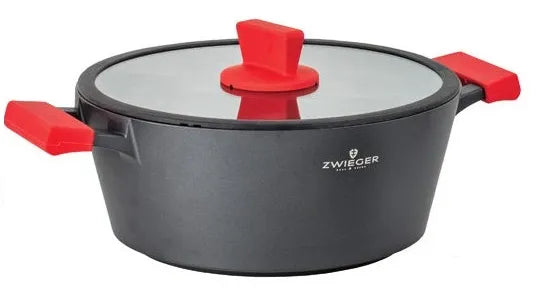 Zwieger Obsidian puodų rinkinys, 6 dalių, indukcinėms viryklėms