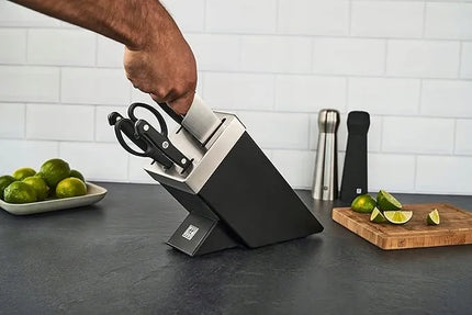 Zwilling Four Star peilių rinkinys, 7 dalių, su savaime galandamu stovu