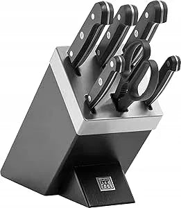 Zwilling Four Star peilių rinkinys, 7 dalių, su savaime galandamu stovu