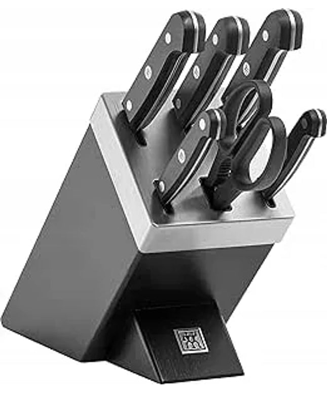 Zwilling Four Star peilių rinkinys, 7 dalių, su savaime galandamu stovu
