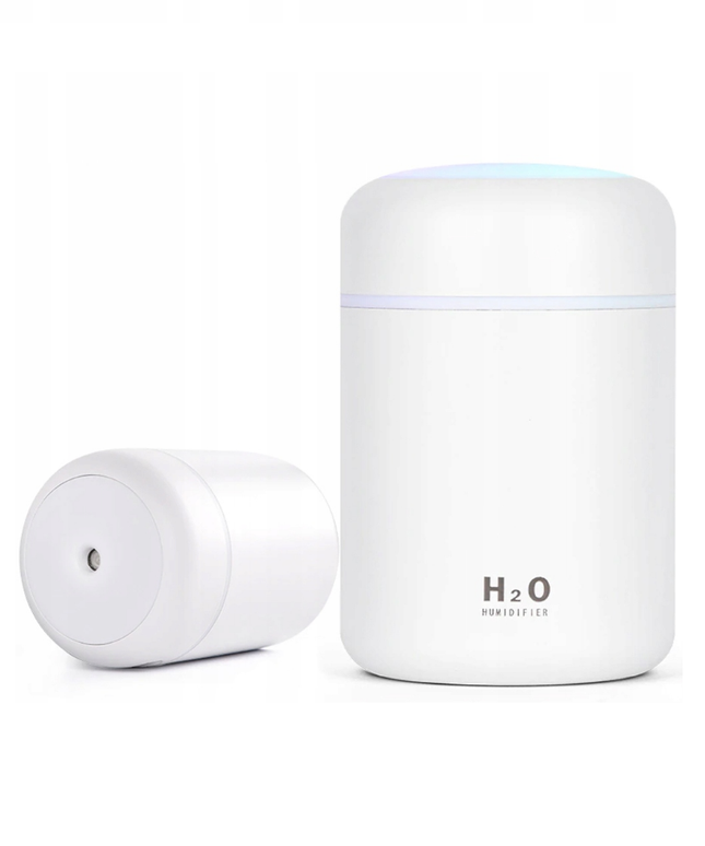 Difuzorius, oro drėkintuvas, šviečiantis