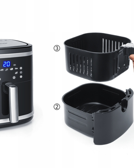 Karšto oro gruzdintuvė Aigostar 7 L 1900W