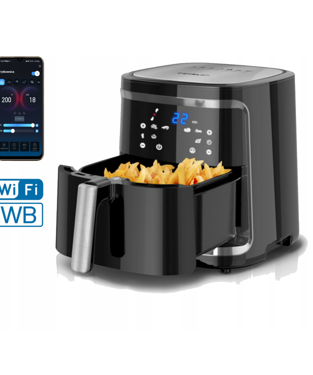 Karšto oro gruzdintuvė Aigostar 7 L 1900W