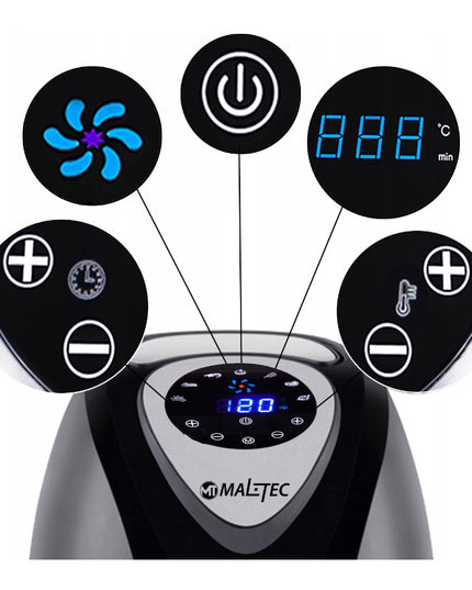 Karšto oro gruzdintuvė MalTec 4.3L 1400W