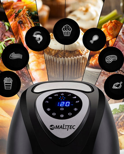 Karšto oro gruzdintuvė MalTec 4.3L 1400W