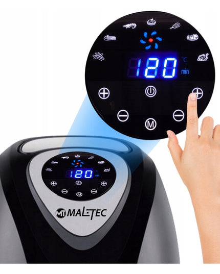 Karšto oro gruzdintuvė MalTec 4.3L 1400W