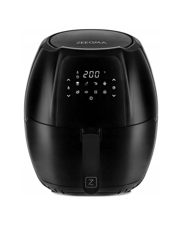 Karšto oro gruzdintuvė Zeegma Knapper Grand Black 7,7L 1800W su 8 programomis