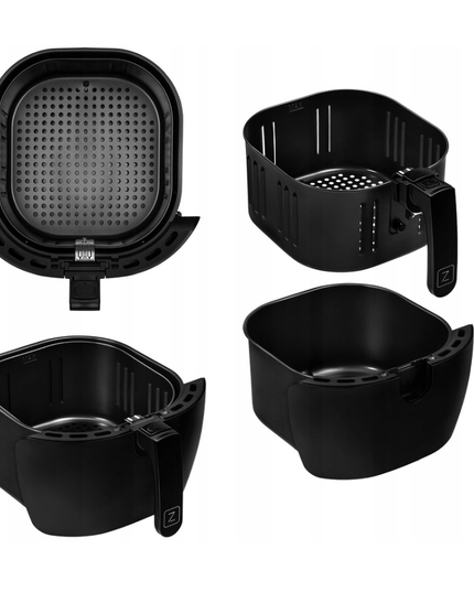 Karšto oro gruzdintuvė Zeegma Knapper Grand Black 7,7L 1800W su 8 programomis