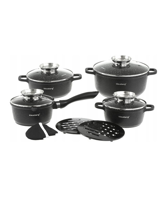 Klausberg puodų komplektas 4 vnt.