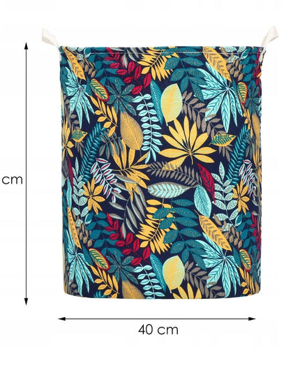 Skalbinių, žaislų krepšys su augalais 80L