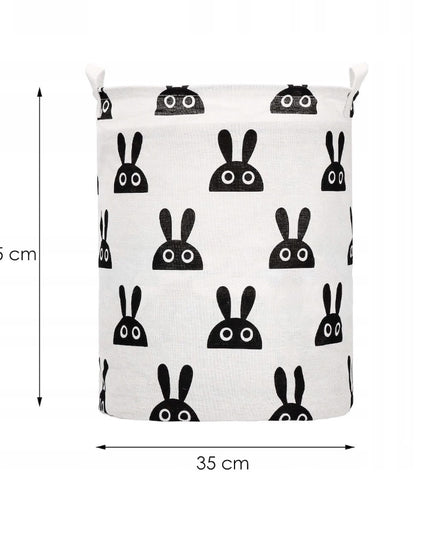 Skalbinių, žaislų krepšys, su paveiksliukais 55L