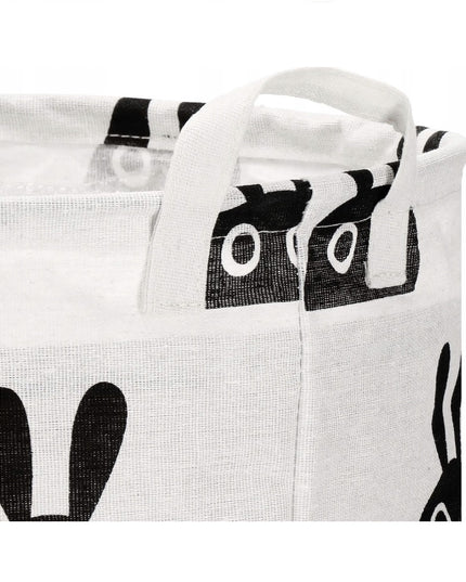 Skalbinių, žaislų krepšys, su paveiksliukais 55L