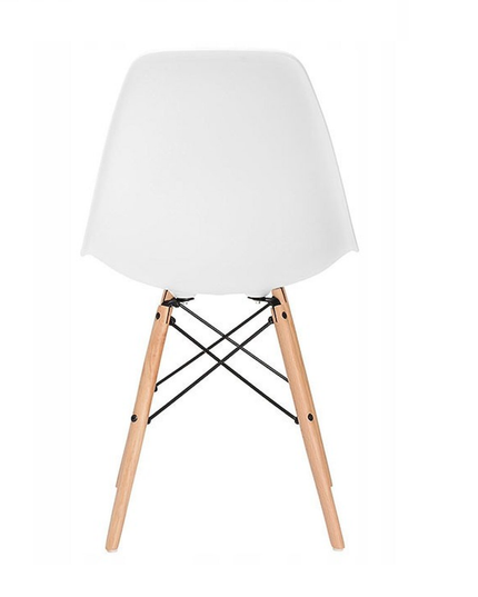 4x Kėdžių komplektas svetainei, virtuvei, BALTOS, 4vnt.