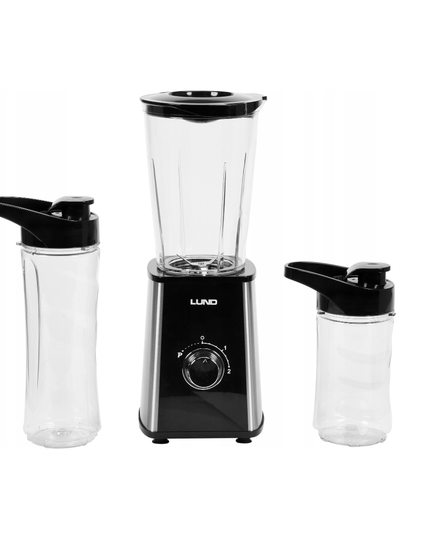 Trintuvas, Blenderis Kokteiliams LUND 300W + 2 Buteliukai