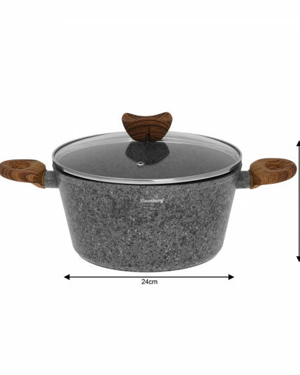 Puodų ir keptuvių komplektas, rinkinys Klausberg 6 vnt.