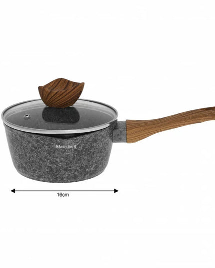 Puodų ir keptuvių komplektas, rinkinys Klausberg 6 vnt.