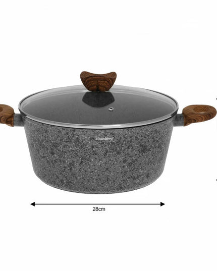 Puodų ir keptuvių komplektas, rinkinys Klausberg 6 vnt.