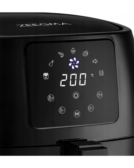 Karšto oro gruzdintuvė Zeegma Knapper Pro 4,5L 1400W su 7 programomis